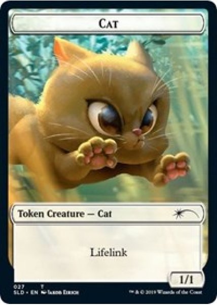 Cat (027) // Cat (028) Double-sided Token