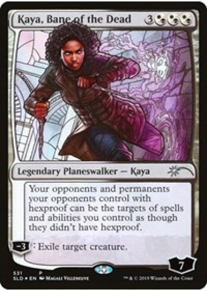 Kaya, Bane of the Dead (Stained Glass) - Foil