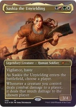 Saskia the Unyielding - Foil