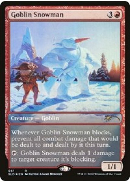 Goblin Snowman - Foil