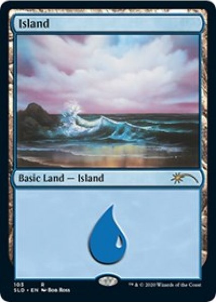 Island (103) (Bob Ross) - Foil