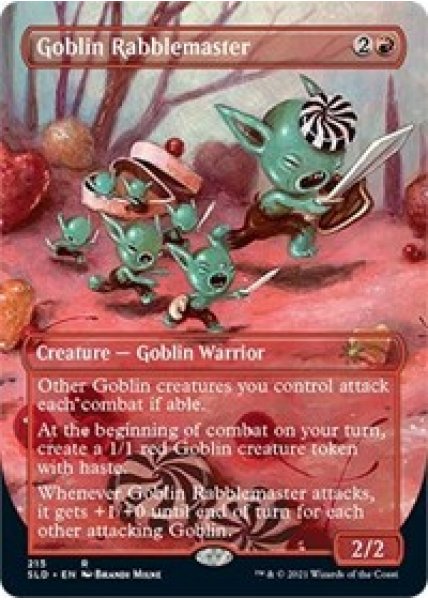 Goblin Rabblemaster - Foil