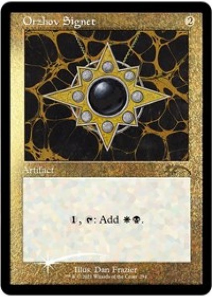 Orzhov Signet (Foil Etched) - Foil