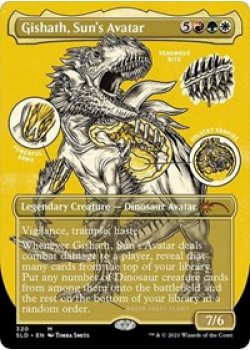 Gishath, Sun's Avatar (Foil Etched) - Foil