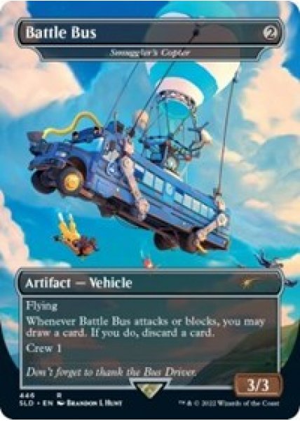 Battle Bus - Smuggler's Copter - Foil