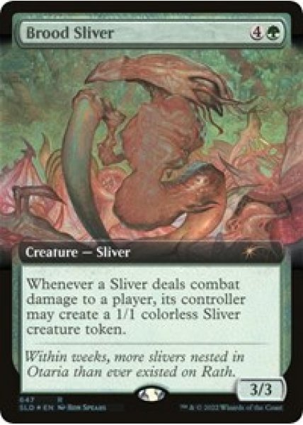 Brood Sliver (Extended Art) - Foil