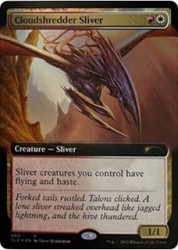 Cloudshredder Sliver (Extended Art) - Foil