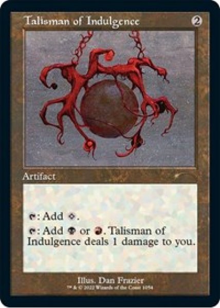 Talisman of Indulgence (Retro Frame)