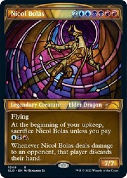 Nicol Bolas (Stained Glass) - Foil