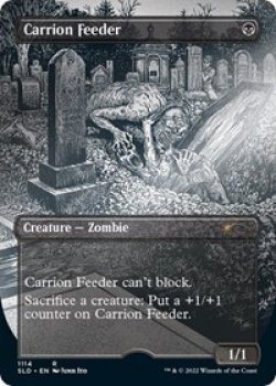 Carrion Feeder (Borderless) (Foil Etched) - Foil