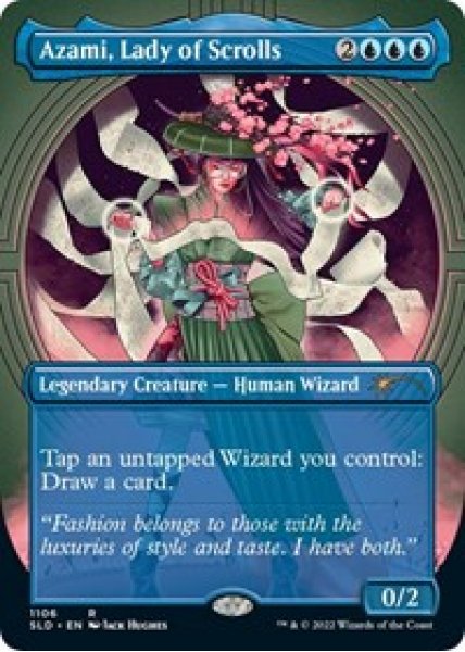 Azami, Lady of Scrolls (Borderless) - Foil