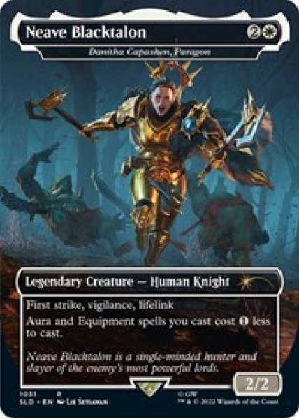 Neave Blacktalon - Danitha Capashen, Paragon (Borderless) - Foil