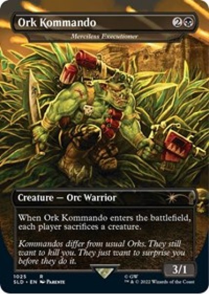 Ork Kommando - Merciless Executioner (Borderless) - Foil