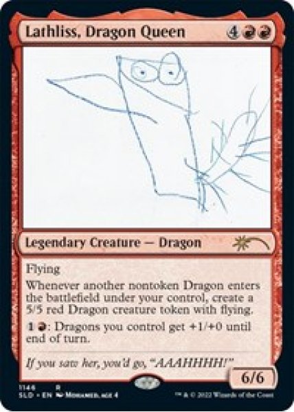 Lathliss, Dragon Queen (1146) - Foil