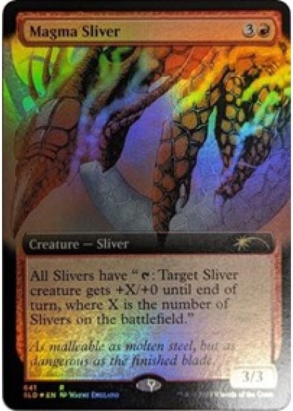 Magma Sliver (Extended Art) - Foil