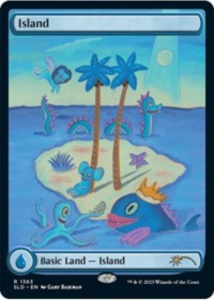 Island (1383) Foil