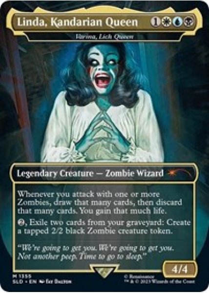 Linda, Kandarian Queen - Varina, Lich Queen Foil