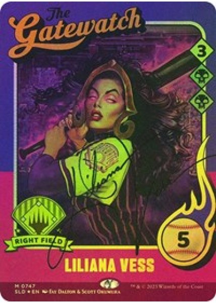 Liliana Vess (747) (Autographed) Foil