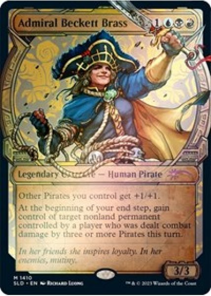 Admiral Beckett Brass (Rainbow Foil) Foil