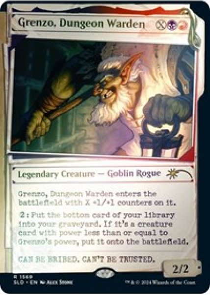 Grenzo, Dungeon Warden (Rainbow Foil) Foil