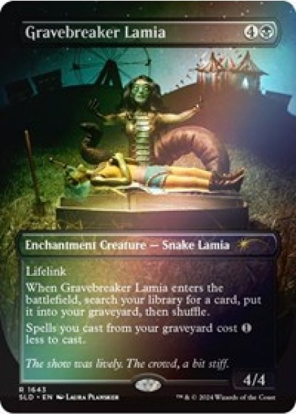 Gravebreaker Lamia (Rainbow Foil) Foil