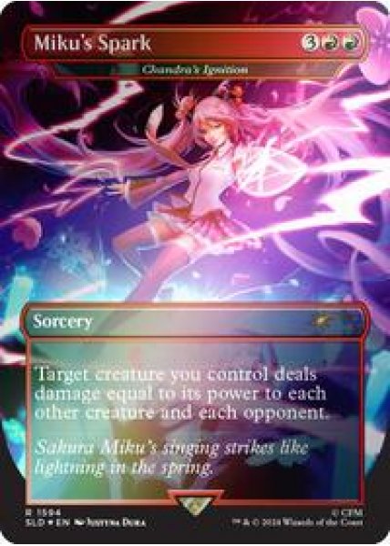 Miku's Spark - Chandra's Ignition (Rainbow Foil) Foil