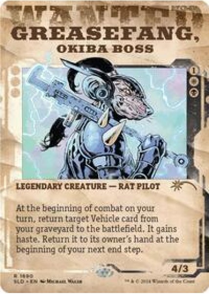 Greasefang, Okiba Boss Foil