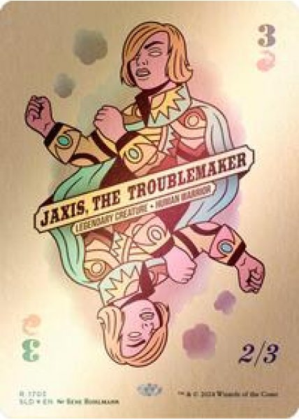 Jaxis, the Troublemaker (Rainbow Foil) Foil