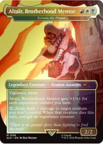 Altair, Brotherhood Mentor - Kelsien, the Plague (Rainbow Foil) Foil