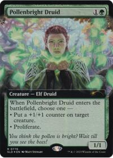 Pollenbright Druid (Extended Art) Foil