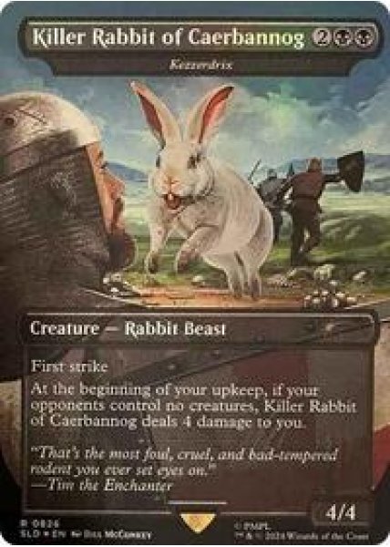 Killer Rabbit of Caerbannog - Kezzerdrix Foil