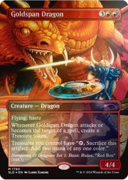 Goldspan Dragon (Rainbow Foil) Foil