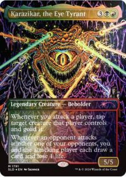 Karazikar, the Eye Tyrant (Rainbow Foil) Foil