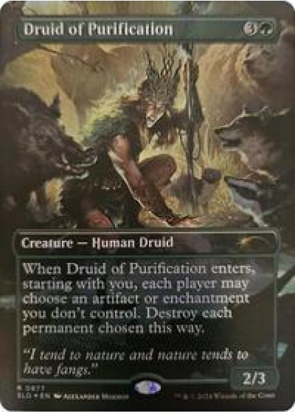 Druid of Purification (Rainbow Foil) Foil