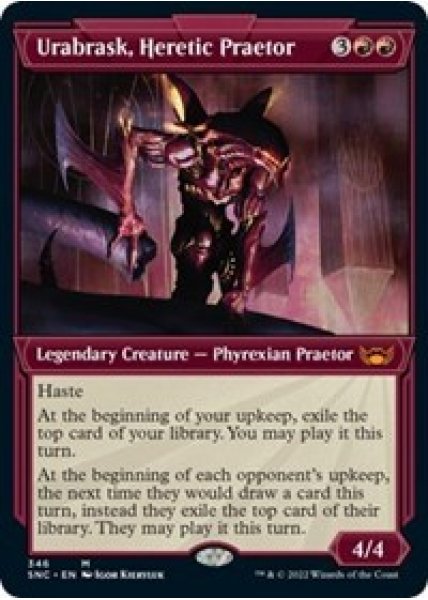 Urabrask, Heretic Praetor (Showcase) - Foil