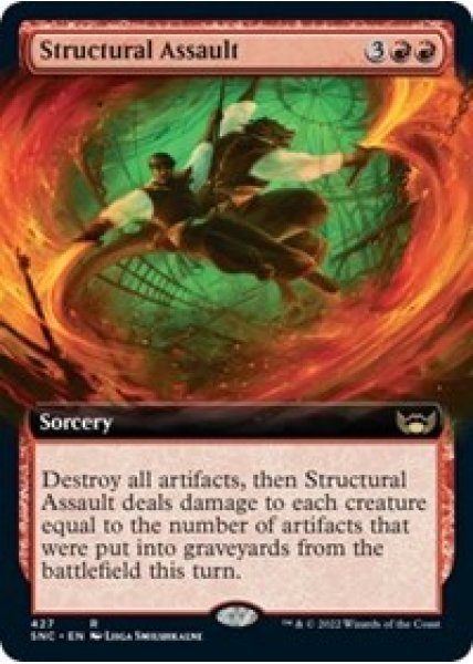 Structural Assault (Extended Art) - Foil