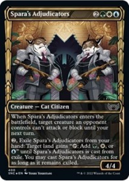 Spara's Adjudicators (Gilded Foil) - Foil