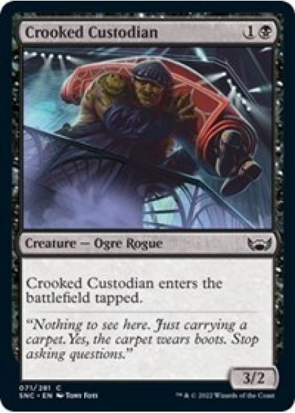 Crooked Custodian - Foil