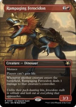 Rampaging Ferocidon (Borderless)