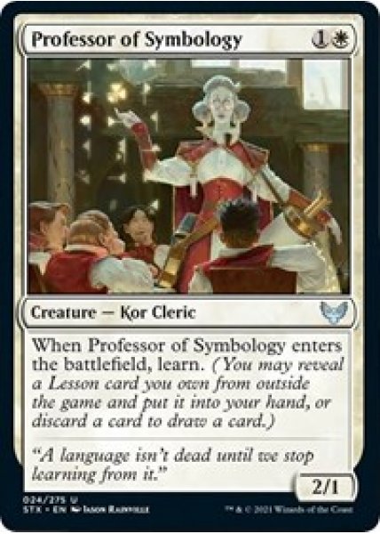 Professor of Symbology - Foil