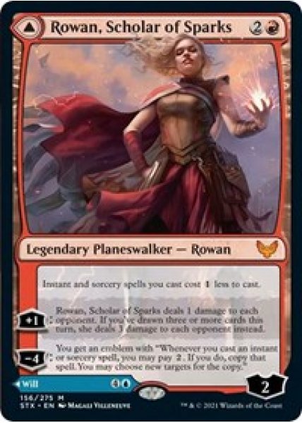 Rowan, Scholar of Sparks - Foil