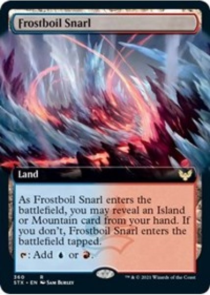 Frostboil Snarl (Extended Art) - Foil