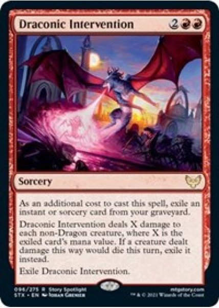 Draconic Intervention - Foil