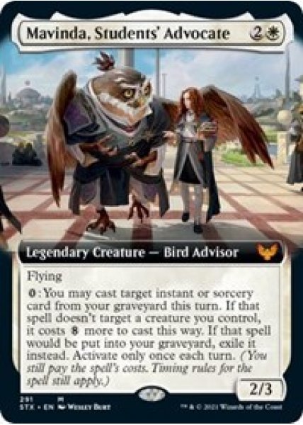 Mavinda, Students' Advocate (Extended Art) - Foil