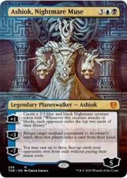 Ashiok, Nightmare Muse (Borderless) - Foil