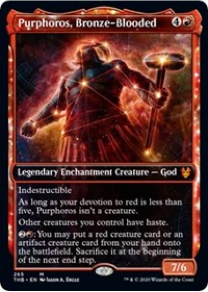 Purphoros, Bronze-Blooded (Showcase) - Foil