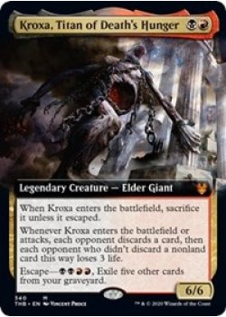 Kroxa, Titan of Death's Hunger (Extended Art)