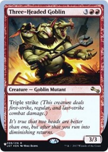 Three-Headed Goblin - Foil