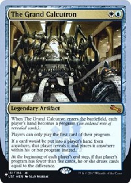 The Grand Calcutron - Foil