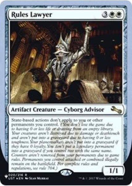 Rules Lawyer - Foil